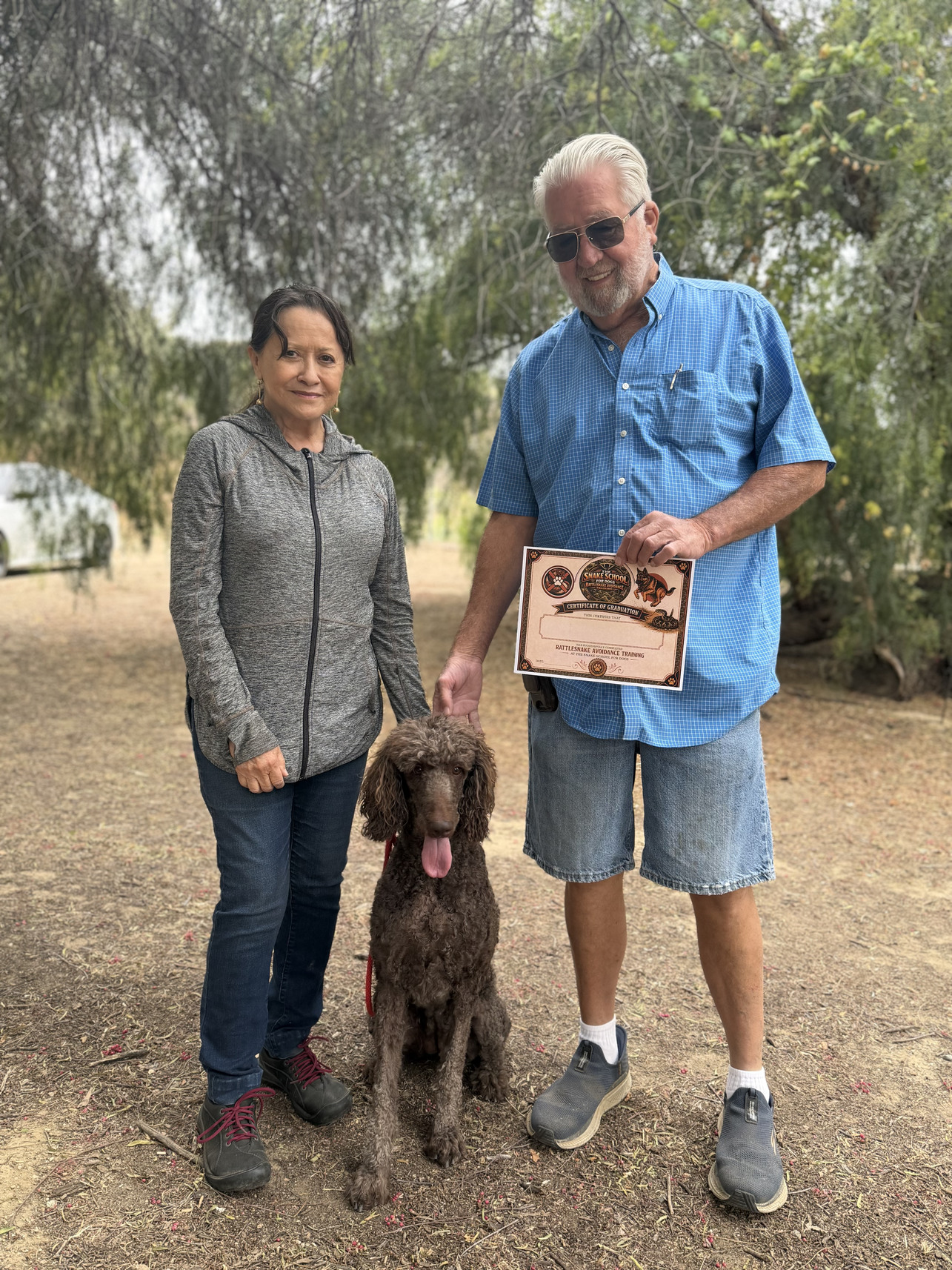 Sonia — Snake School graduate on graduation day