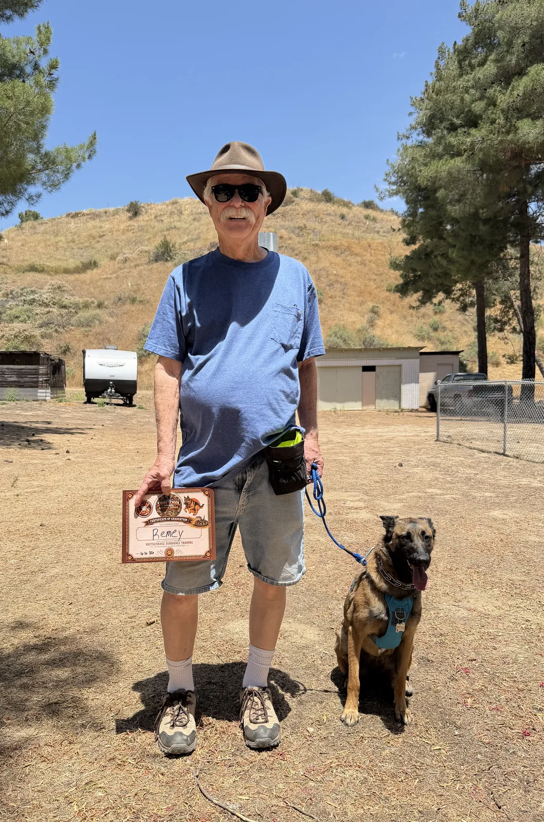 Snake School graduate on graduation day — June 6, 2026